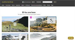 Desktop Screenshot of outdooractive.com