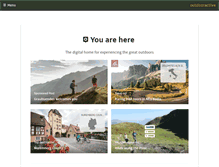 Tablet Screenshot of outdooractive.com